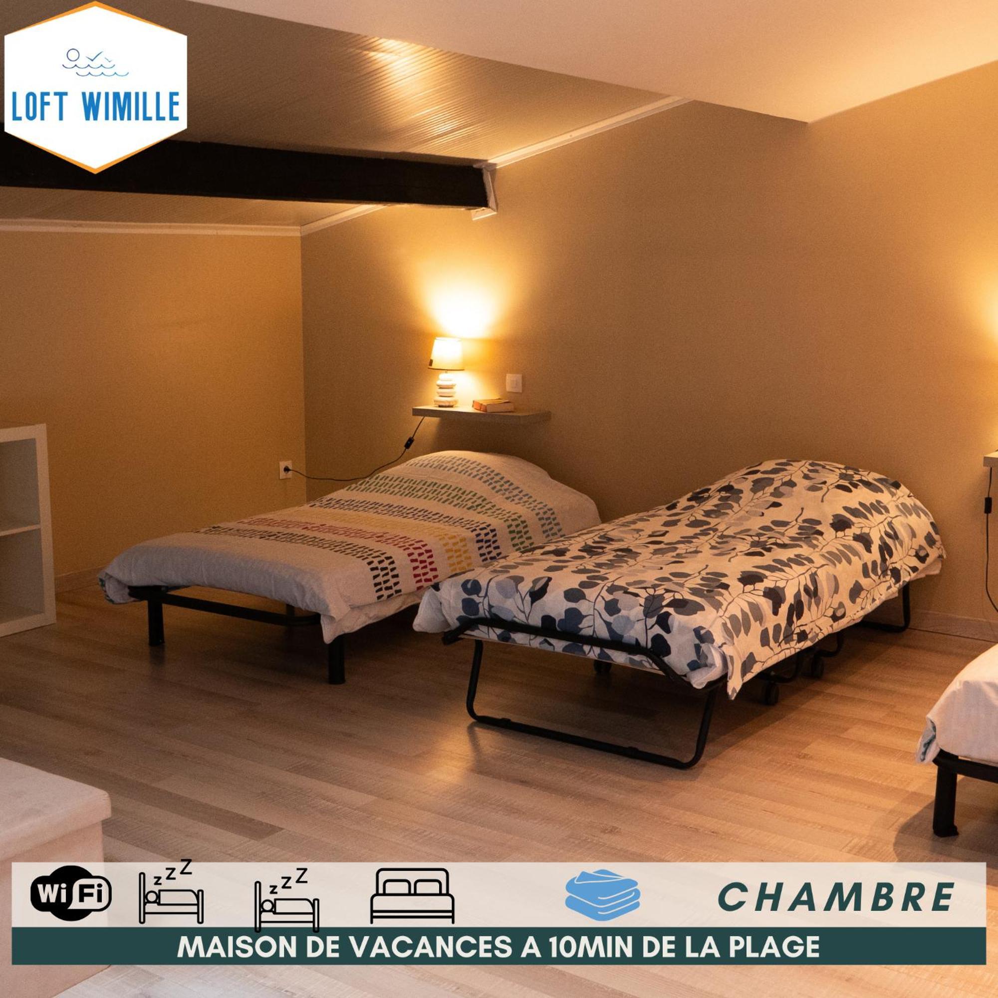 Loft Spacieux A Wimille, Proche De Nausicaa Et Des Plages, 8 Couchages Exterior foto
