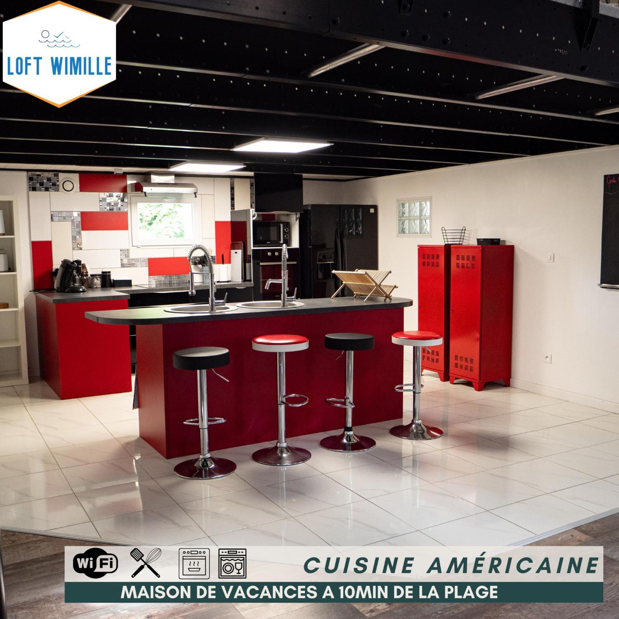 Loft Spacieux A Wimille, Proche De Nausicaa Et Des Plages, 8 Couchages Exterior foto